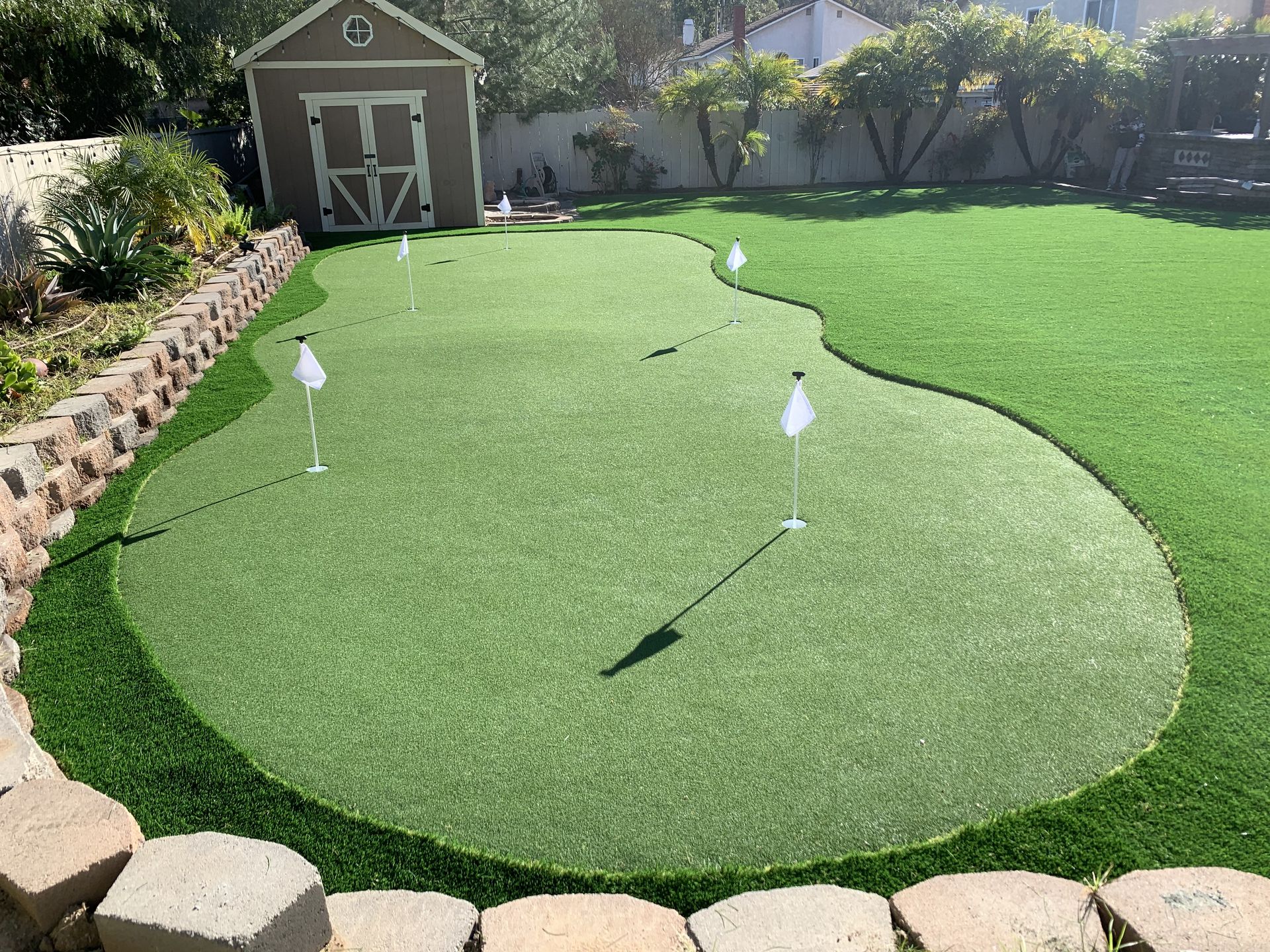 Putting Green Installation | Green Empire